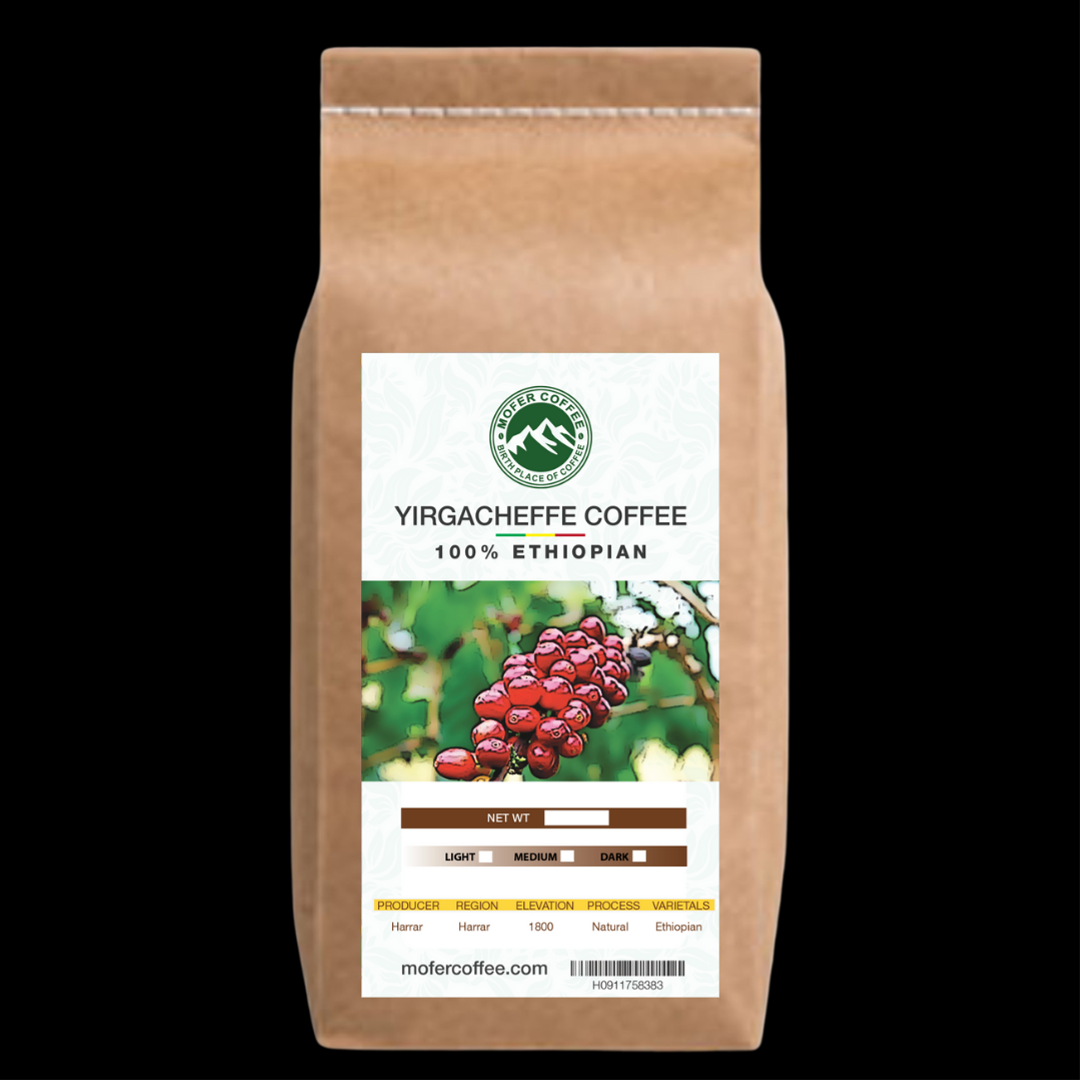 Yirgacheffe Whole Beans (Roasted)