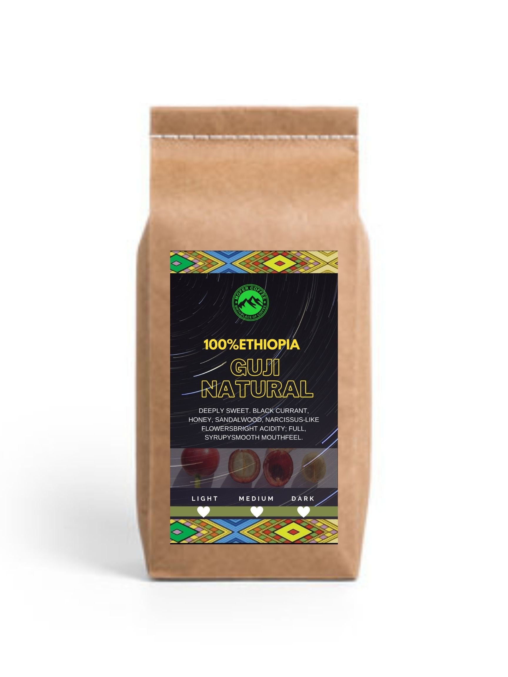 Ethiopian Guji Natural Ground Coffee